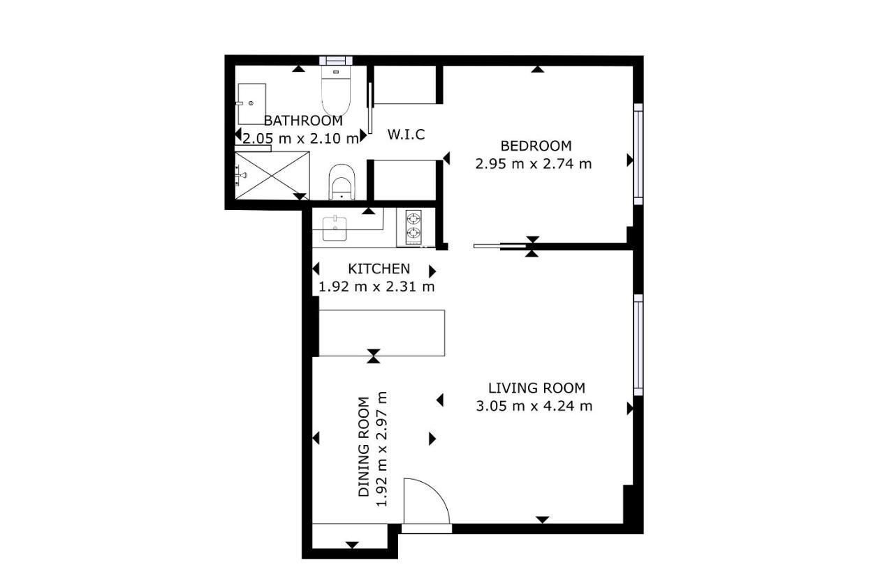 Апартаменты Apartamento En Centro De Bilbao, Deusto Экстерьер фото